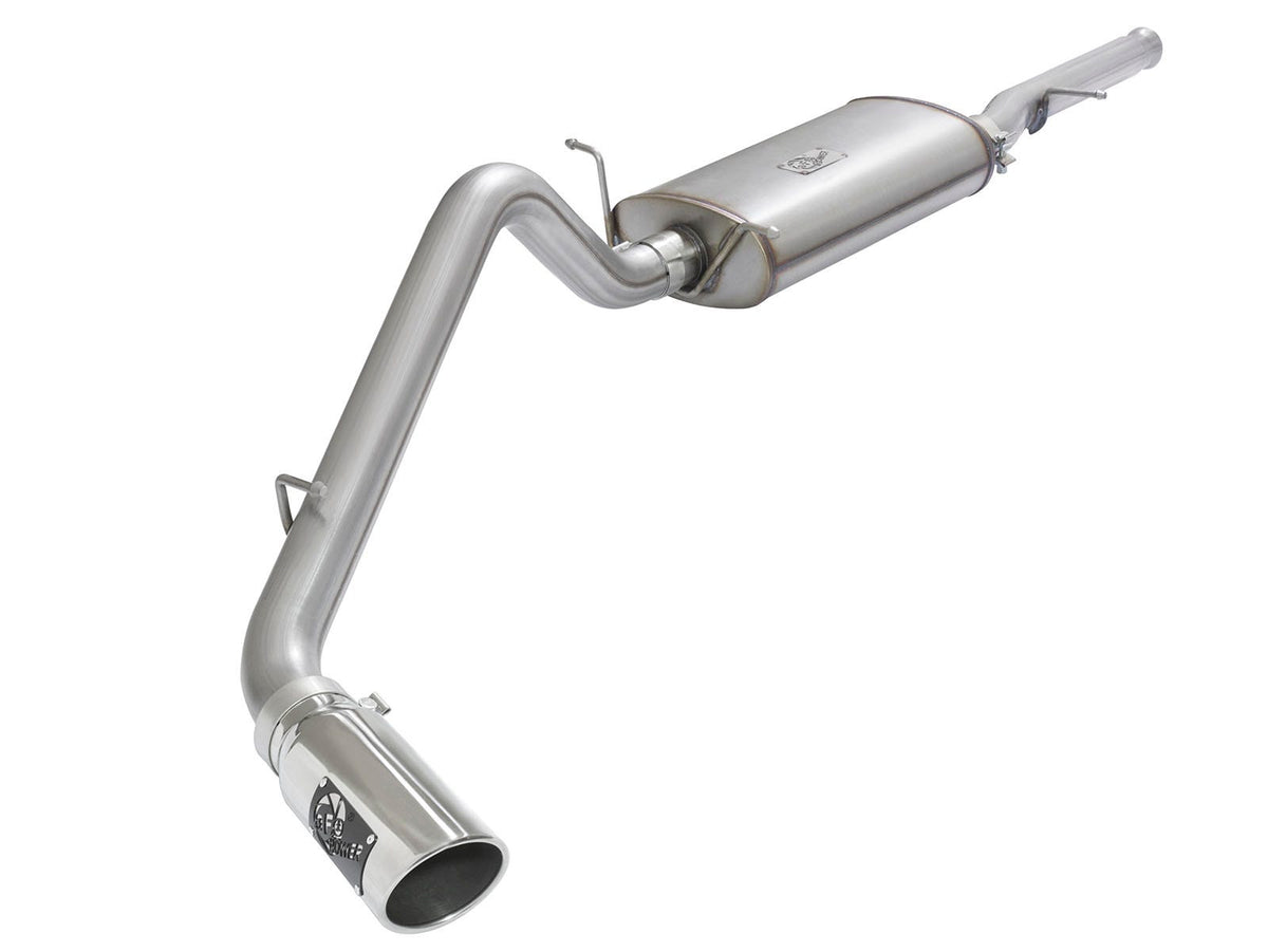 aFe Power MACH Force-Xp 3 IN 409 Stainless Steel Cat-Back Exhaust System — GM Silverado/Sierra 1500 09-18 / Silverado LD/Sierra Limited 2019 V6-4.3/V8-4.8/5.3L — 49-44072-P