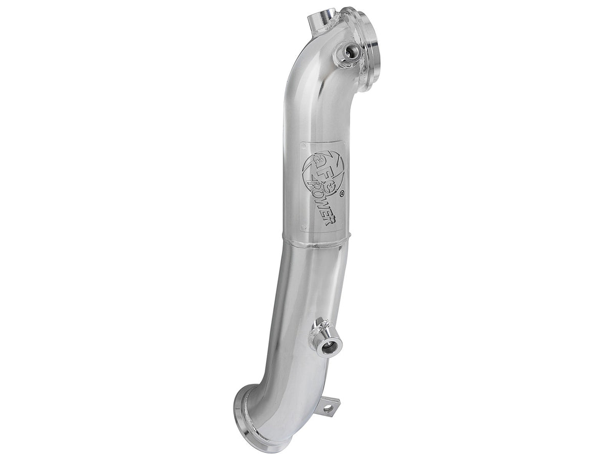 aFe Power MACH Force-Xp Turbo Down-Pipe (3 IN 409 Stainless Steel) — GM Diesel Trucks 11-15 V8-6.6L (td) LML — 49-44095