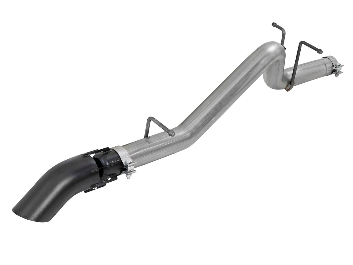 aFe Power MACH Force-Xp 3 IN 409 Stainless Steel Cat-Back Hi-Tuck Exhaust System w/ Black Tip — GM Colorado/Canyon 16-22 L4-2.8L (td) LWN — 49-44100-B