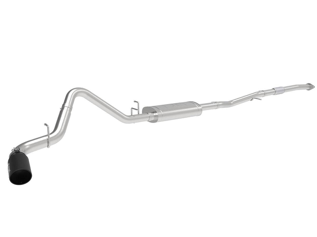 aFe Power Apollo GT Series 3 IN 409 Stainless Steel Cat-Back Exhaust System — GM Silverado/Sierra 1500 19-26 L4-2.7L (t) — 49-44108-B