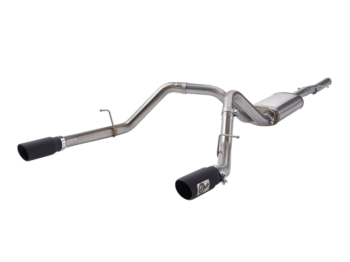 aFe Power Apollo GT Series 3 IN 409 Stainless Steel Cat-Back Exhaust System — GM Silverado/Sierra 1500 09-18 V6-4.3/V8-4.8/5.3L — 49-44111-B