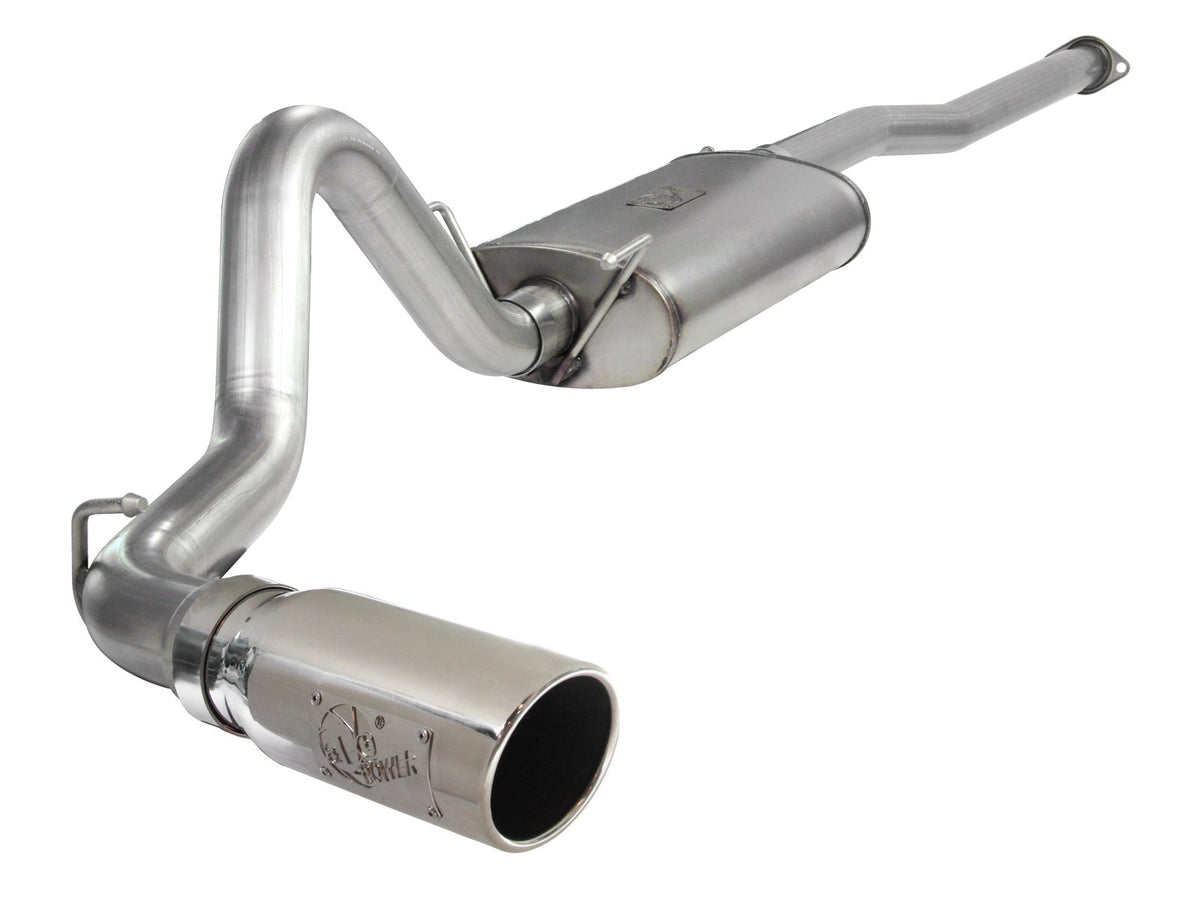 aFe Power MACH Force-Xp 3 IN 409 Stainless Steel Cat-Back Exhaust System — Toyota Tacoma 05-12 V6-4.0L — 49-46001-1P