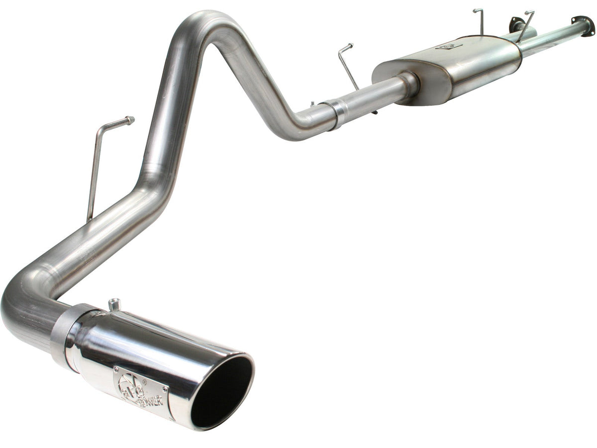 aFe Power MACH Force-Xp 3 IN 409 Stainless Steel Cat-Back Exhaust System — Toyota Tundra 07-09 V8-5.7L — 49-46006-P