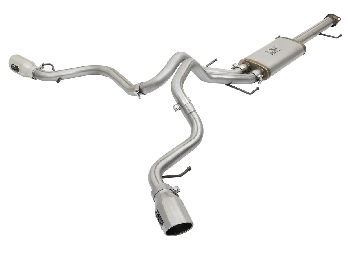 aFe Power MACH Force-Xp 3 IN to 2-1/2 IN Stainless Steel Cat-Back Exhaust System — Toyota FJ Cruiser 07-18 V6-4.0L — 49-46029-P