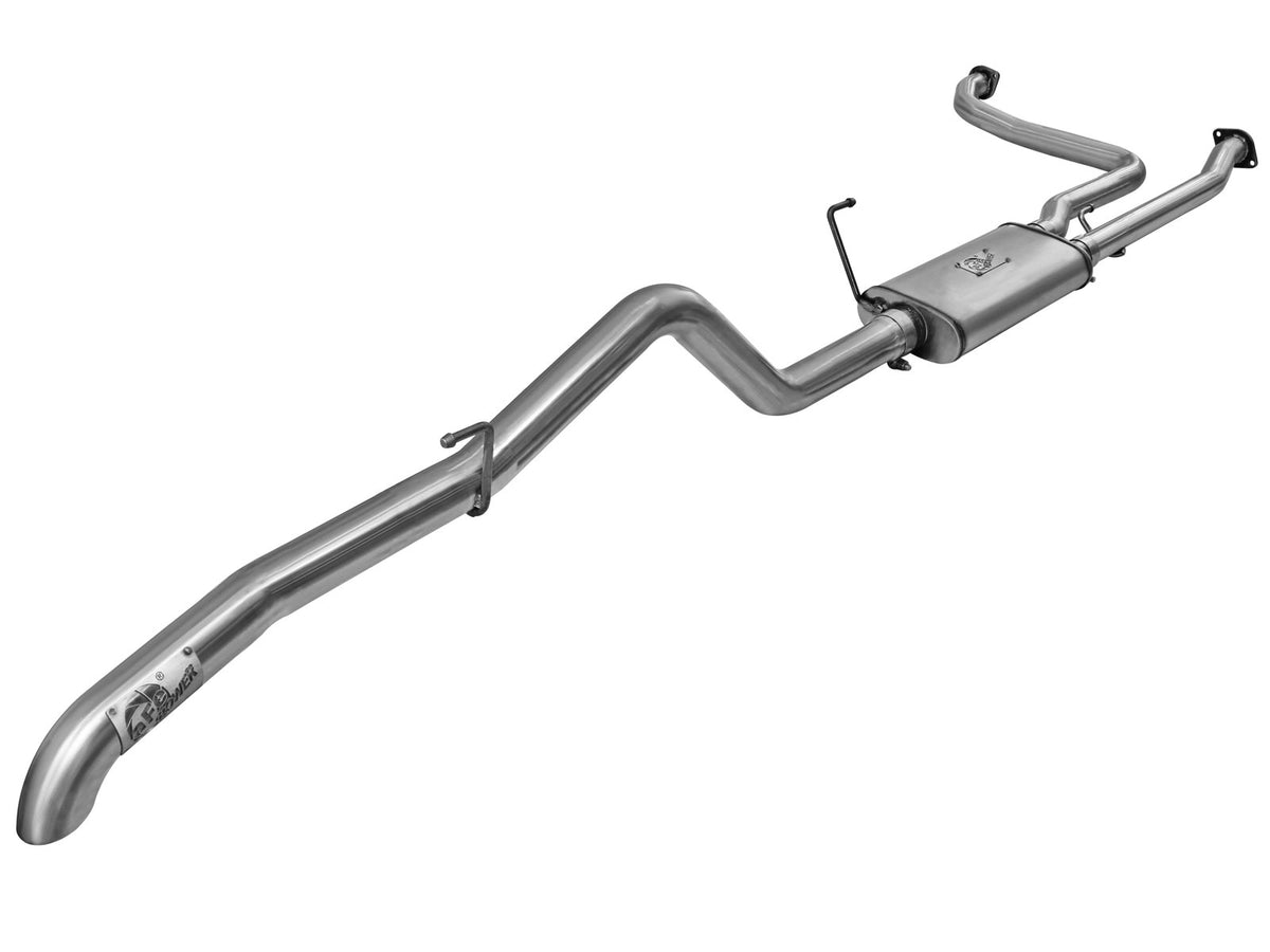 aFe Power MACH Force-Xp 3 IN 409 Stainless Steel Cat-Back Hi-Tuck Exhaust System — Nissan Frontier 05-19 V6-4.0L — 49-46104
