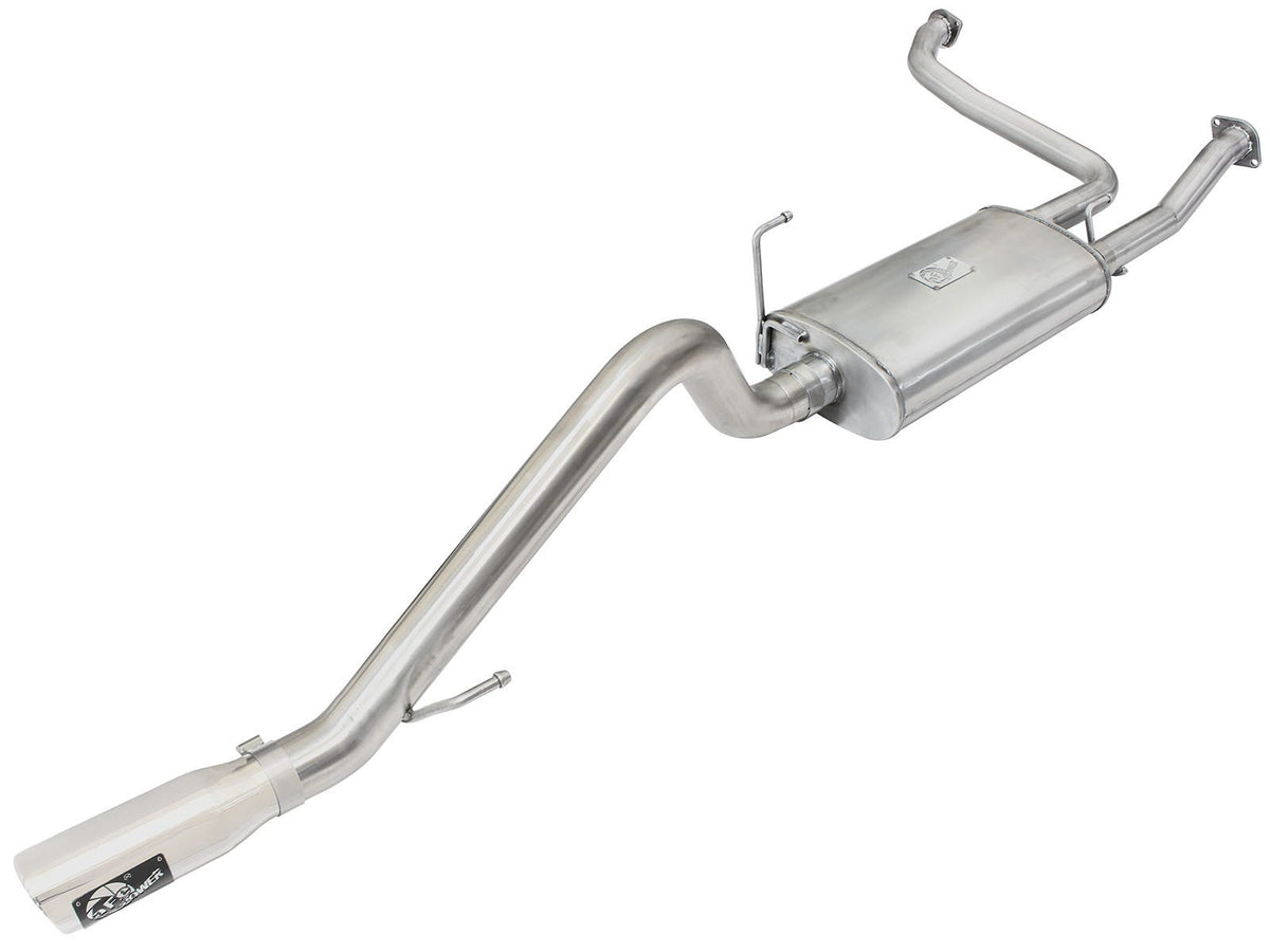 aFe Power MACH Force-Xp 3 IN 409 Stainless Steel Cat-Back Exhaust System — Nissan Xterra 05-15 V6-4.0L — 49-46110-P