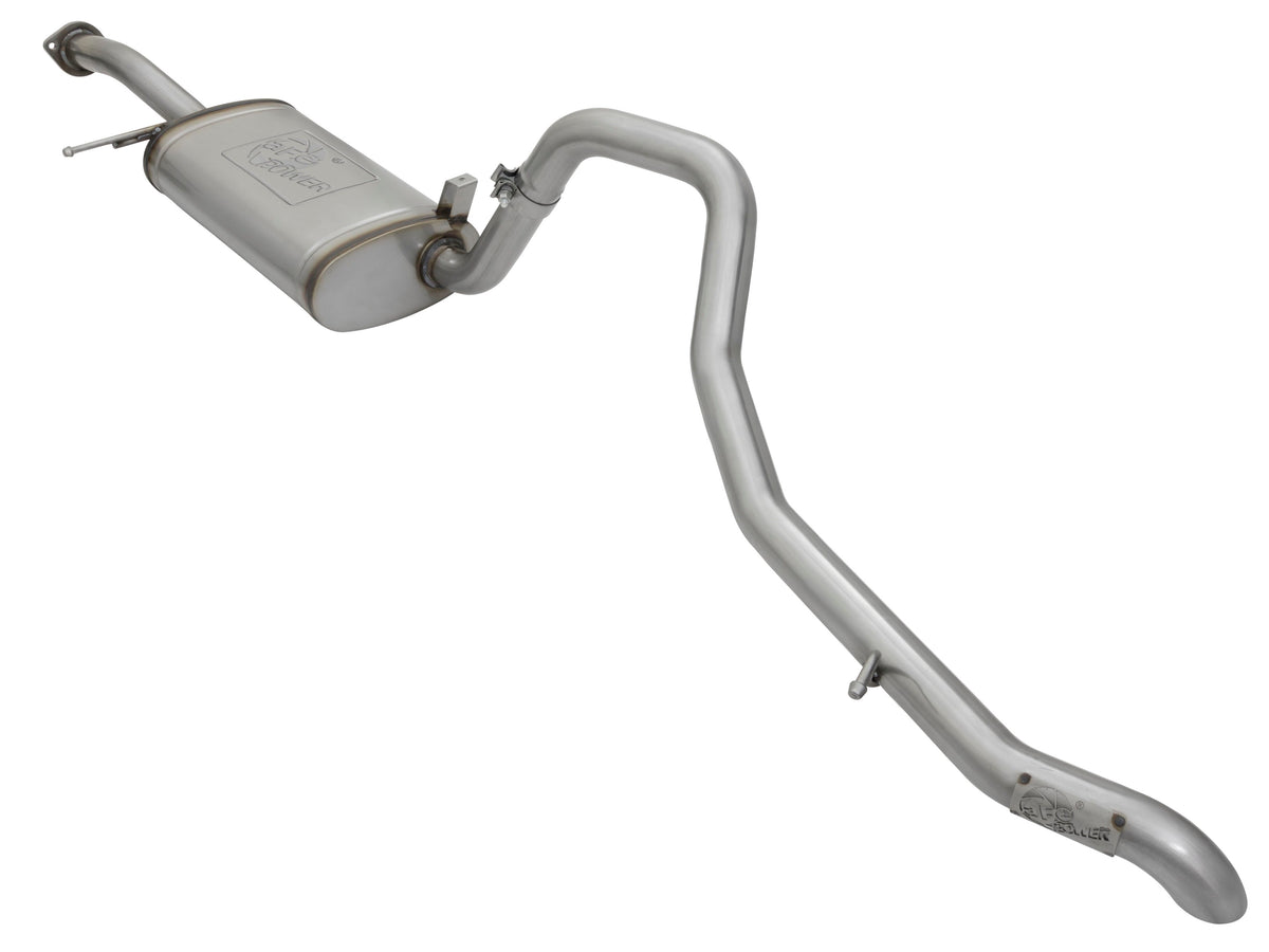 aFe Power MACH Force-Xp 2-1/2 IN 409 Stainless Steel Cat-Back Hi-Tuck Exhaust System — Nissan Patrol (Y61) 01-19 L6-4.8L — 49-46122