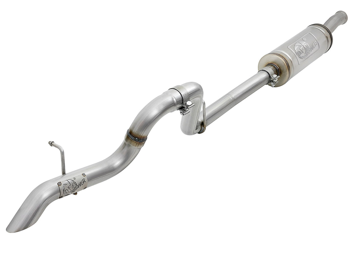 aFe Power MACH Force-Xp 2-1/2 IN 409 Stainless Steel Cat-Back Hi-Tuck Exhaust System — Jeep Wrangler (JL) 18-26 V6-3.6L — 49-48065-1