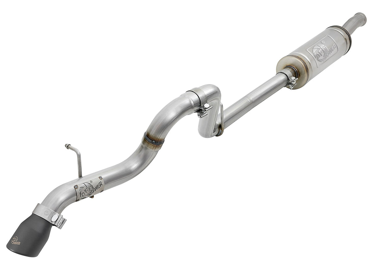aFe Power MACH Force-Xp 2-1/2 IN 409 Stainless Steel Cat-Back Hi-Tuck Exhaust System — Jeep Wrangler (JL) 18-26 V6-3.6L — 49-48065-1B