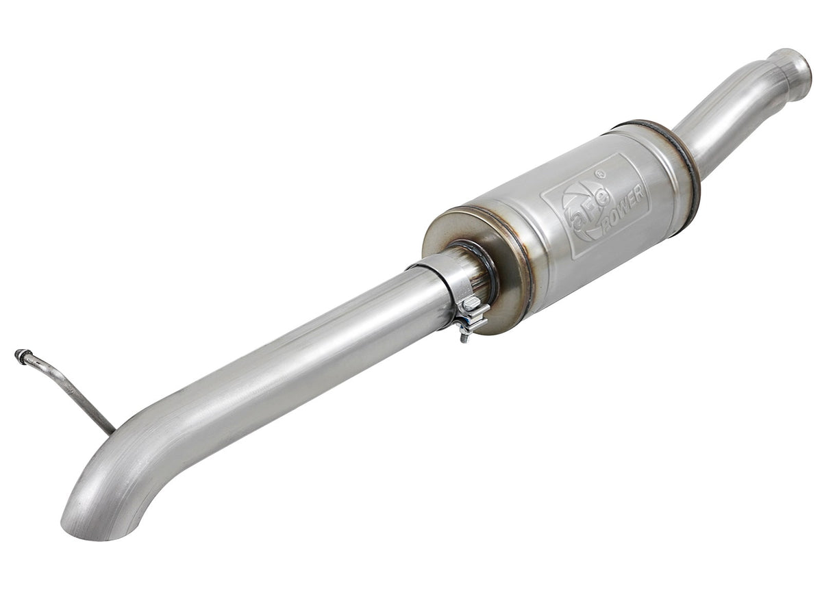 aFe Power ROCK BASHER 3 IN 409 Stainless Steel Cat-Back Exhaust System — Jeep Wrangler (JL) 18-26 V6-3.6L — 49-48068