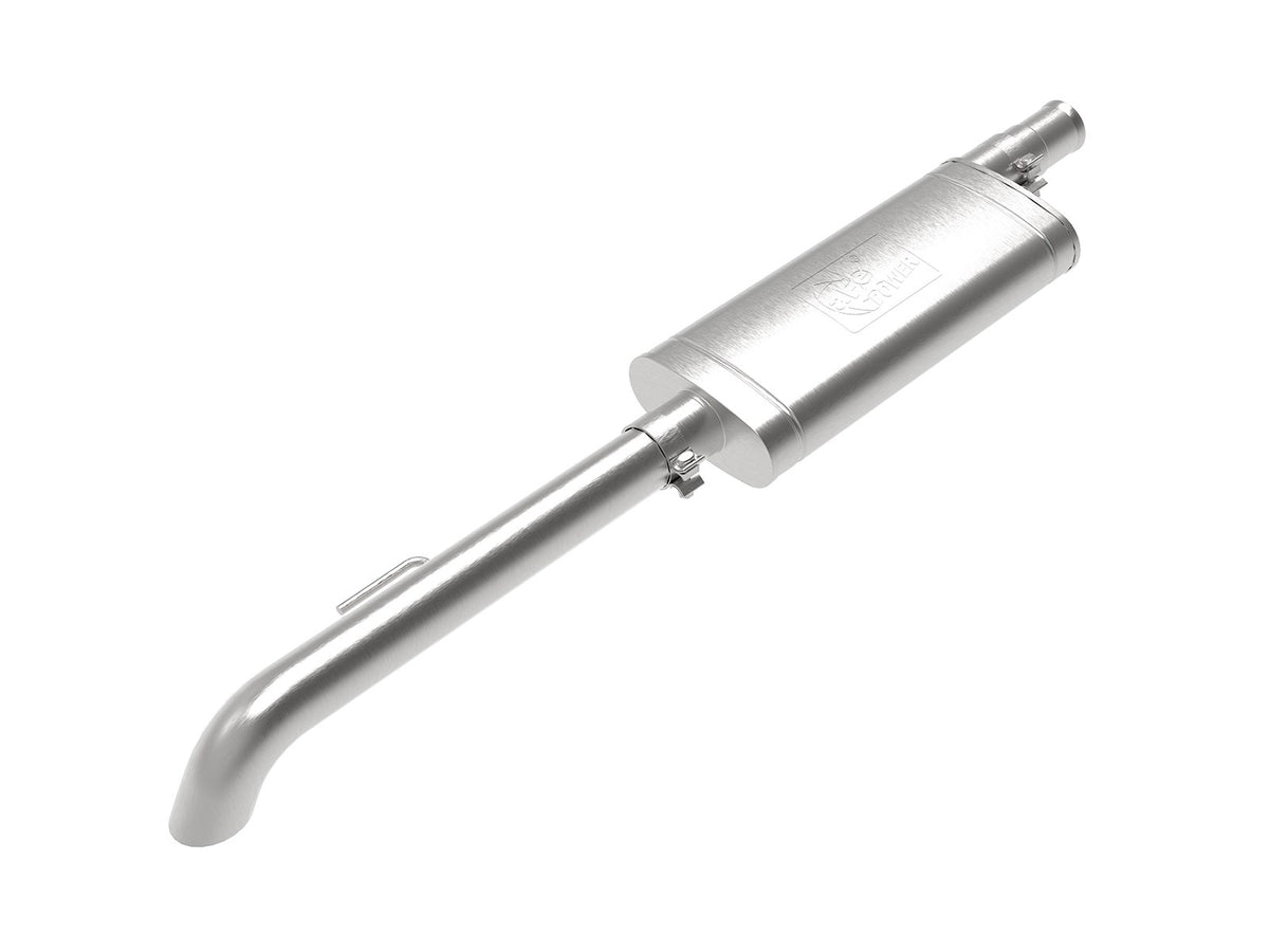 aFe Power ROCK BASHER 3 IN 409 Stainless Steel Cat-Back Hi-Tuck Exhaust System — Jeep Gladiator (JT) 20-26 V6-3.6L — 49-48082