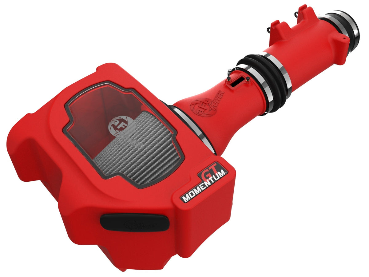 aFe Power Momentum GT Red Edition Cold Air Intake System w/ Pro DRY S Filter — RAM 1500 25-26 L6-3.0L (tt) — 50-70120DR