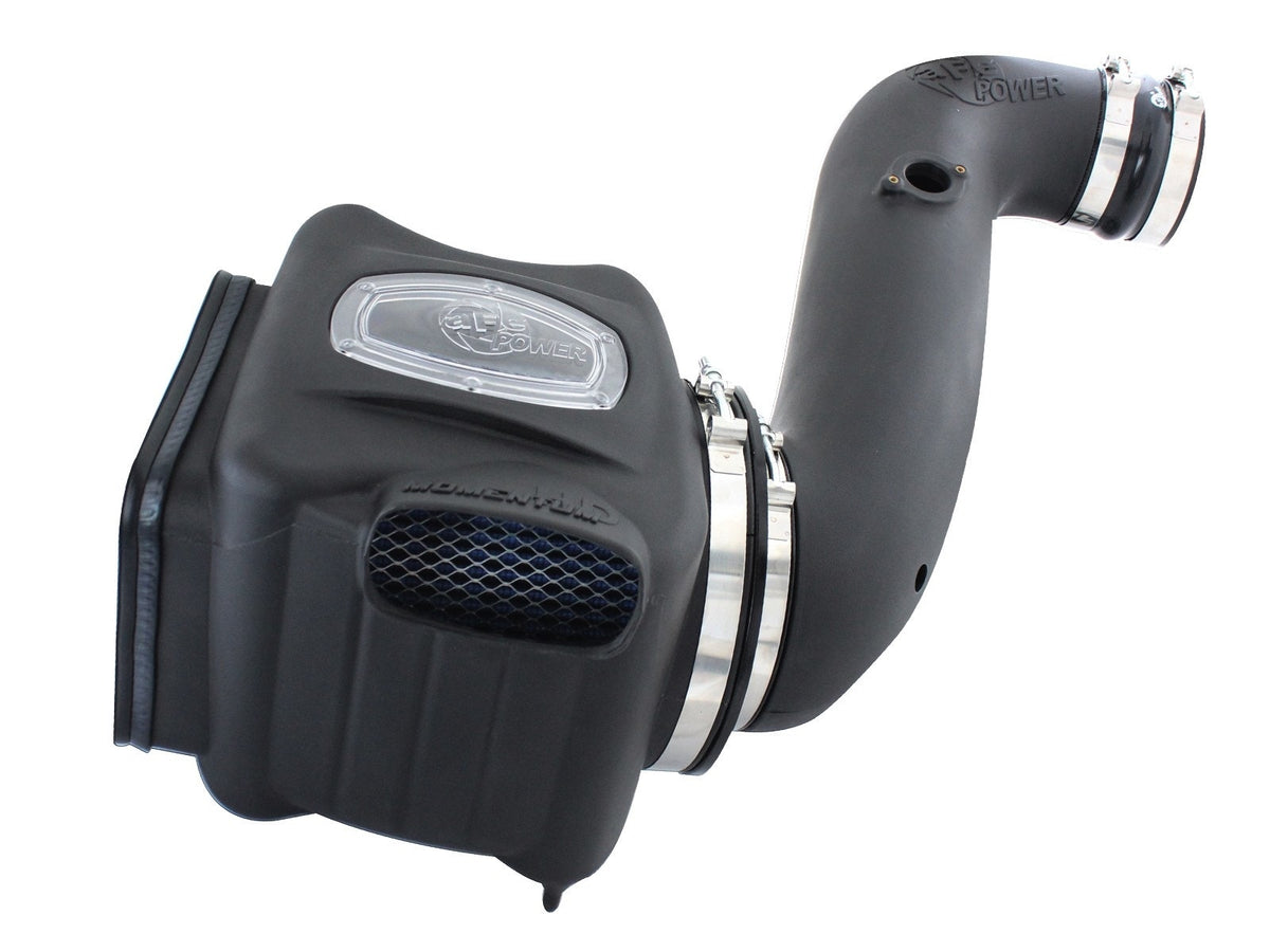 aFe Power Momentum HD Cold Air Intake System w/ Pro 10R Filter — GM Diesel Trucks 06-07 V8-6.6L (td) LLY/LBZ — 50-74003