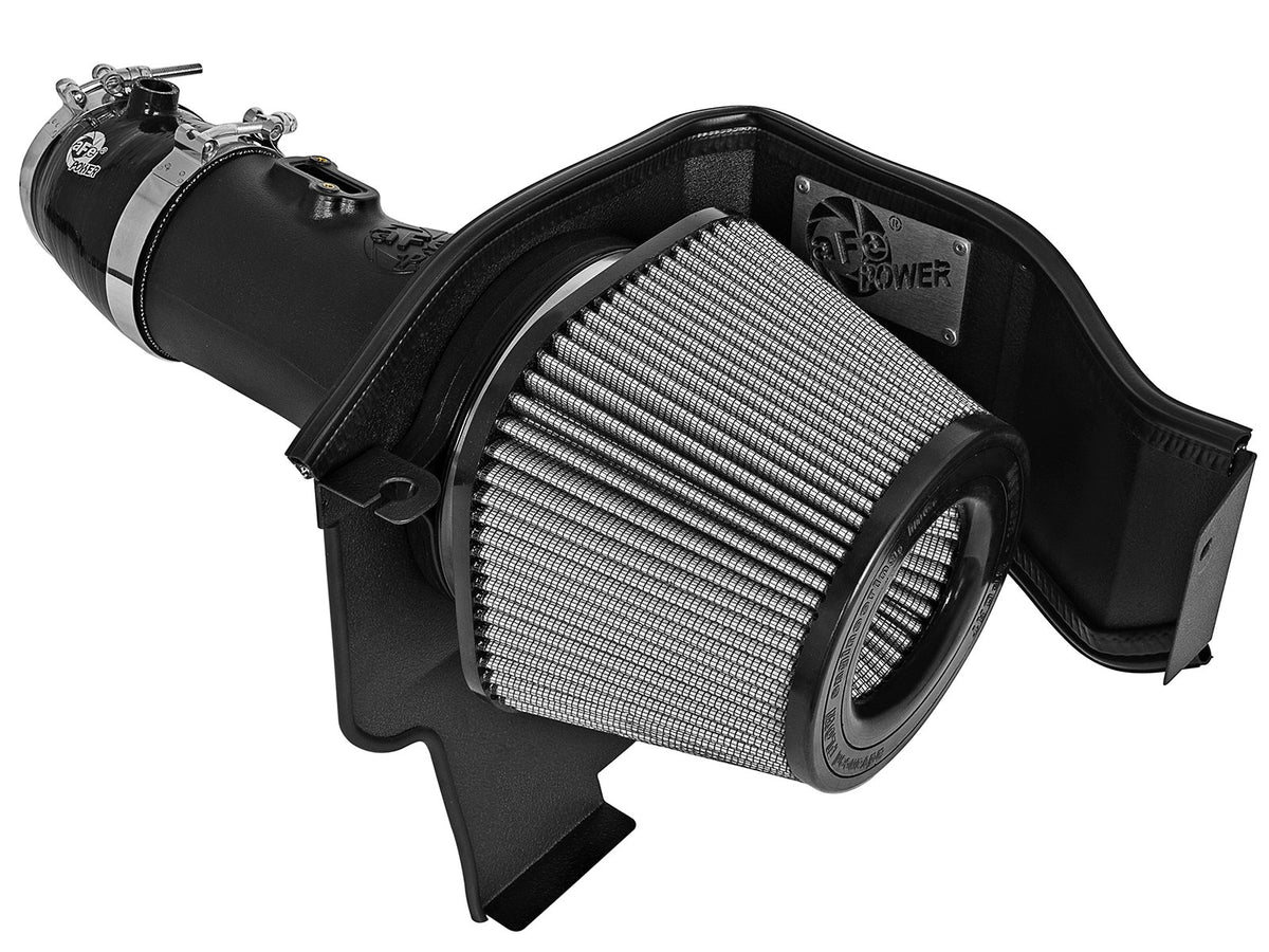 aFe Power Magnum FORCE Stage-2 Cold Air Intake System w/ Pro DRY S Filter — Dodge Challenger/Charger SRT Hellcat 15-16 V8-6.2L (sc) HEMI — 51-12802