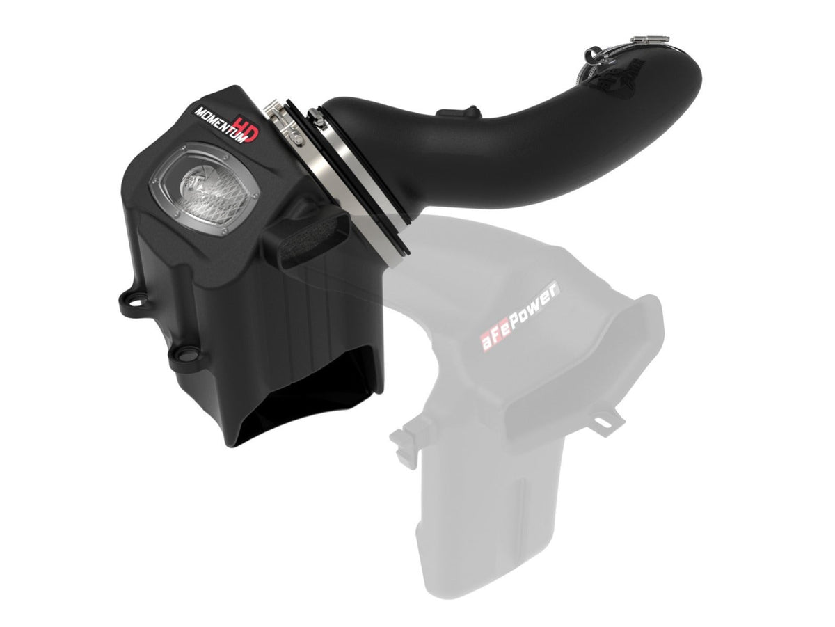 aFe Power Momentum HD Cold Air Intake System w/ Pro DRY S Filter — Ford Diesel Trucks 17-19 V8-6.7L (td) — 51-73006