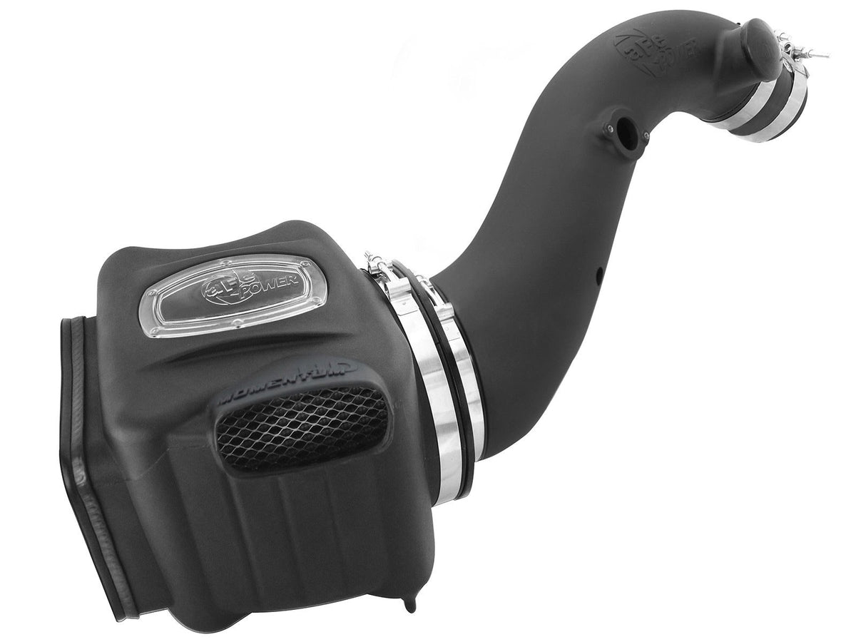 aFe Power Momentum HD Cold Air Intake System w/ Pro DRY S Filter — GM Diesel Trucks 01-04 V8-6.6L (td) LB7 — 51-74001