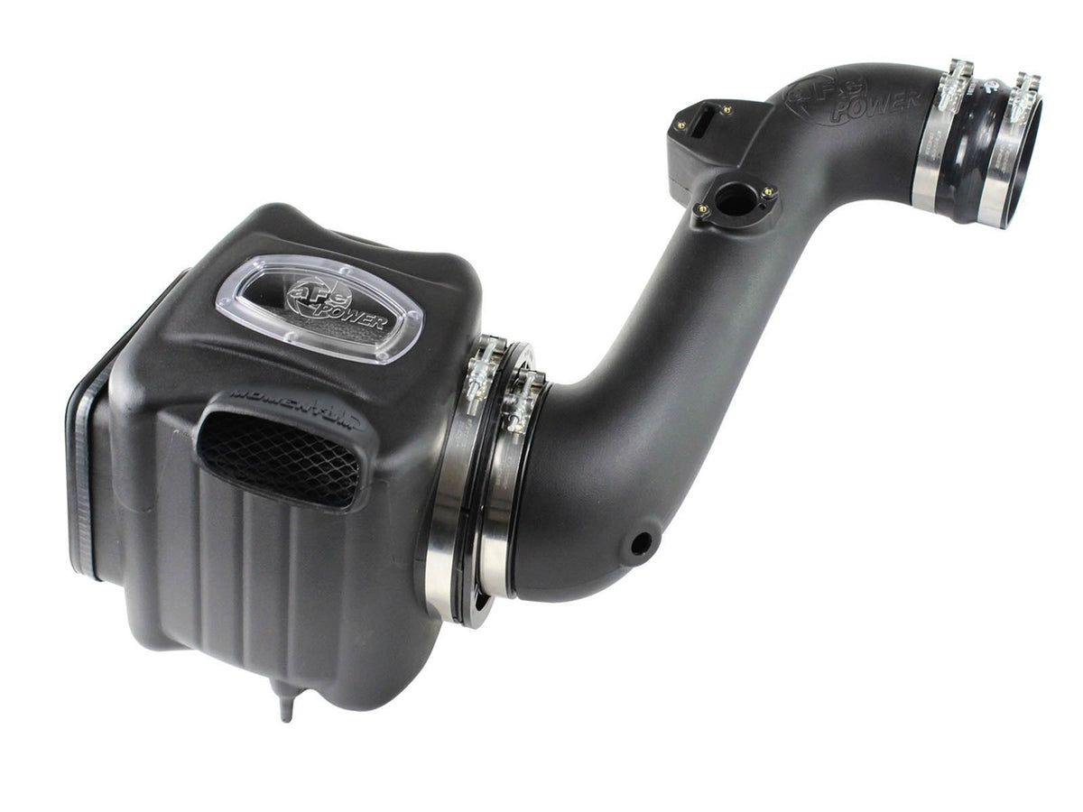 aFe Power Momentum HD Cold Air Intake System w/ Pro DRY S Filter — GM Diesel Trucks 11-16 V8-6.6L (td) LML — 51-74006-1
