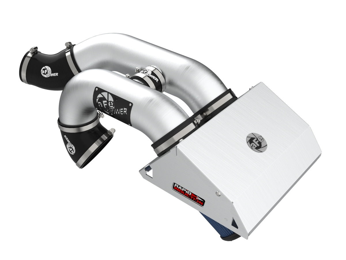 aFe Power Rapid Induction Cold Air Intake System w/ Pro 5R Filter — Ford F-150 Raptor 21-26 V6-3.5L (tt) — 52-10015RH