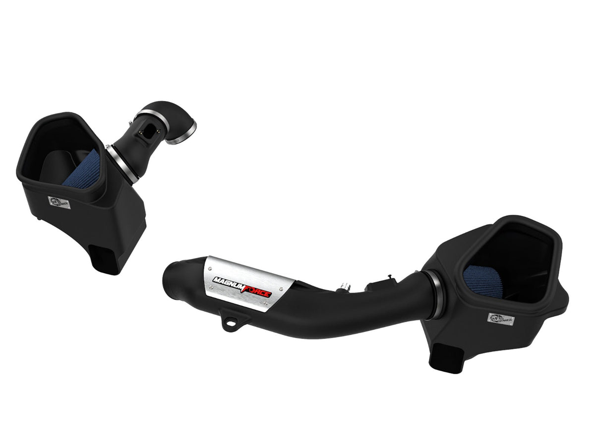 aFe Power Magnum FORCE Stage-2 Cold Air Intake System w/ Pro 5R Filters — BMW M2 Competition (F87) 19-21/M3/M4 (F80/82/83) 15-20 L6-3.0L (tt) S55 — 54-13032R