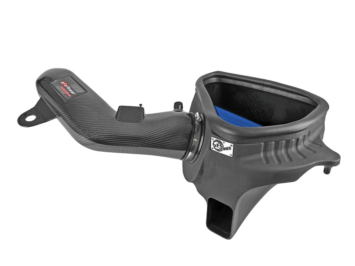 aFe Power Track Series Carbon Fiber Cold Air Intake System w/ Pro 5R Filter — BMW M2 (F87) 16-18 L6-3.0L (t) N55 — 57-10004R