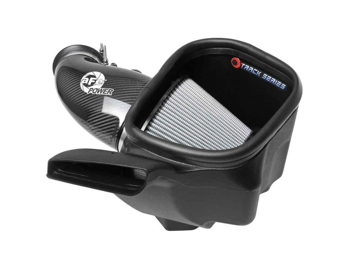 aFe Power Track Series Carbon Fiber Cold Air Intake System w/ Pro DRY S Filter — Jeep Grand Cherokee (WK2) 12-21/ Dodge Durango SRT 18-24 V8-6.4L HEMI — 57-10014D