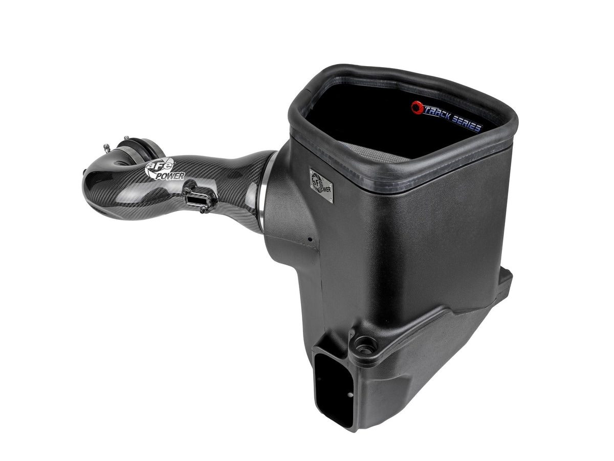 aFe Power Track Series Carbon Fiber Cold Air Intake System w/ Pro DRY S Filter — GM Trucks/SUVs 19-26 V8-5.3/6.2L — 57-10015D