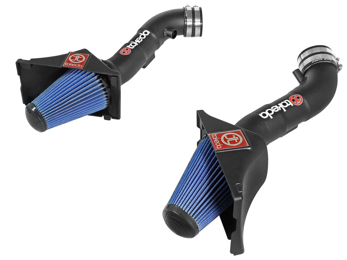 aFe Power Takeda Stage-2 Cold Air Intake System w/ Pro 5R Filter — Infiniti Q50 14-15 V6-3.7L — TR-3019B-R