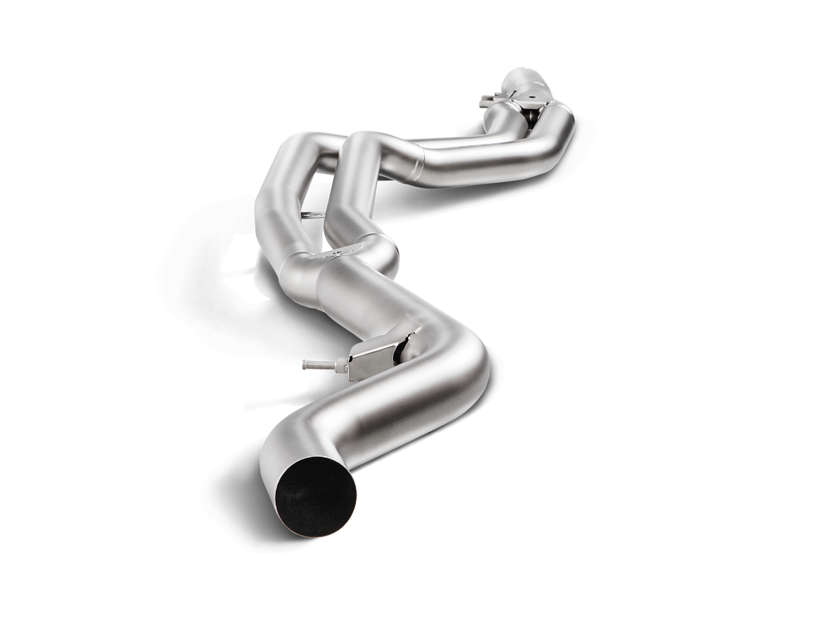 Akrapovič Evolution Link pipe set (SS) — BMW M140i (F20, F21) / BMW M240i (F22, F23) — E-BM/SS/3