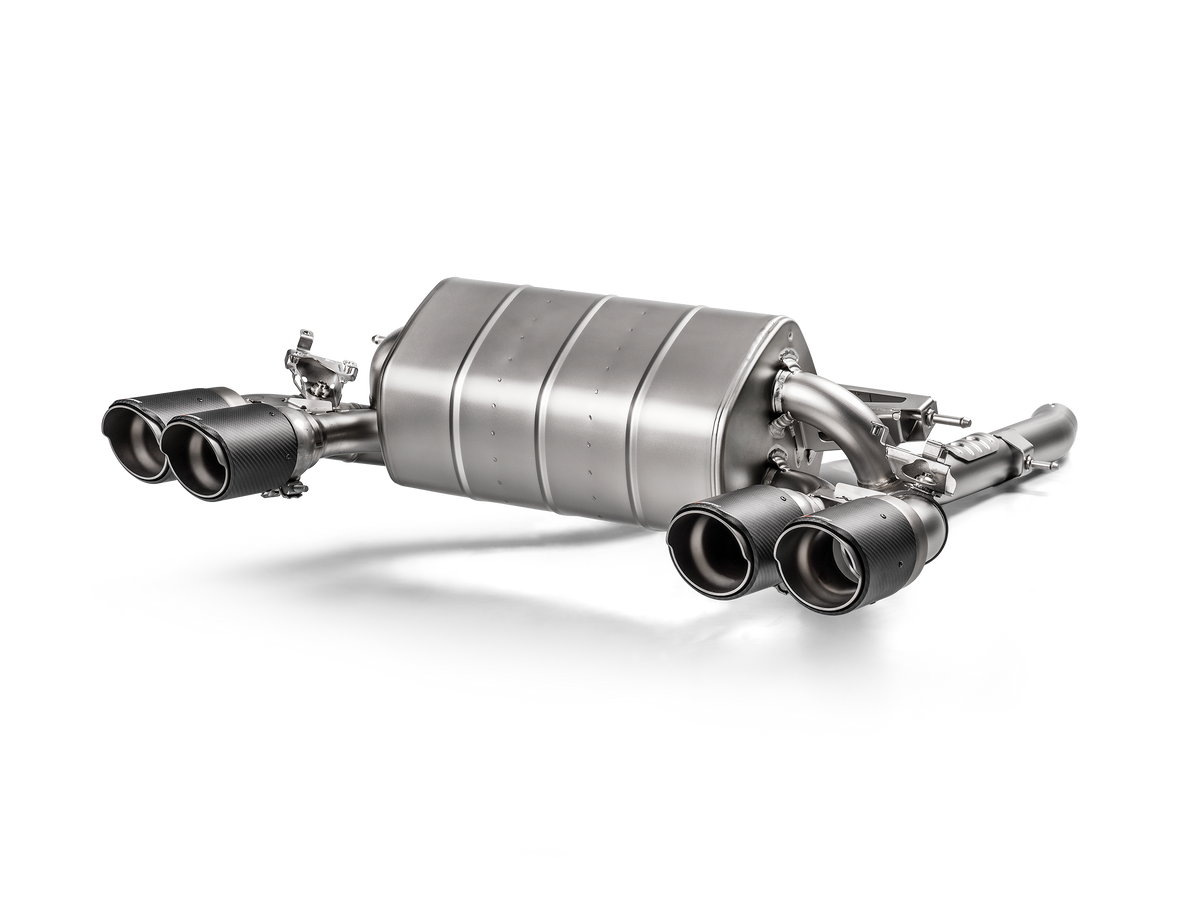 Akrapovič Slip-On Line (Titanium) — BMW M2 CS (F87N) / BMW M2 Competition (F87N) and additional applications — S-BM/T/3H