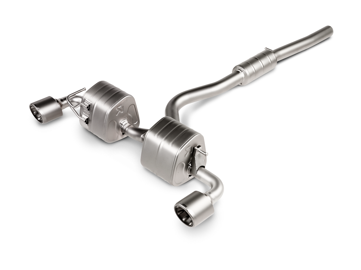 Akrapovič Slip-On Race Line (Titanium) — Toyota GR / GRMN Yaris — S-TY/T/2