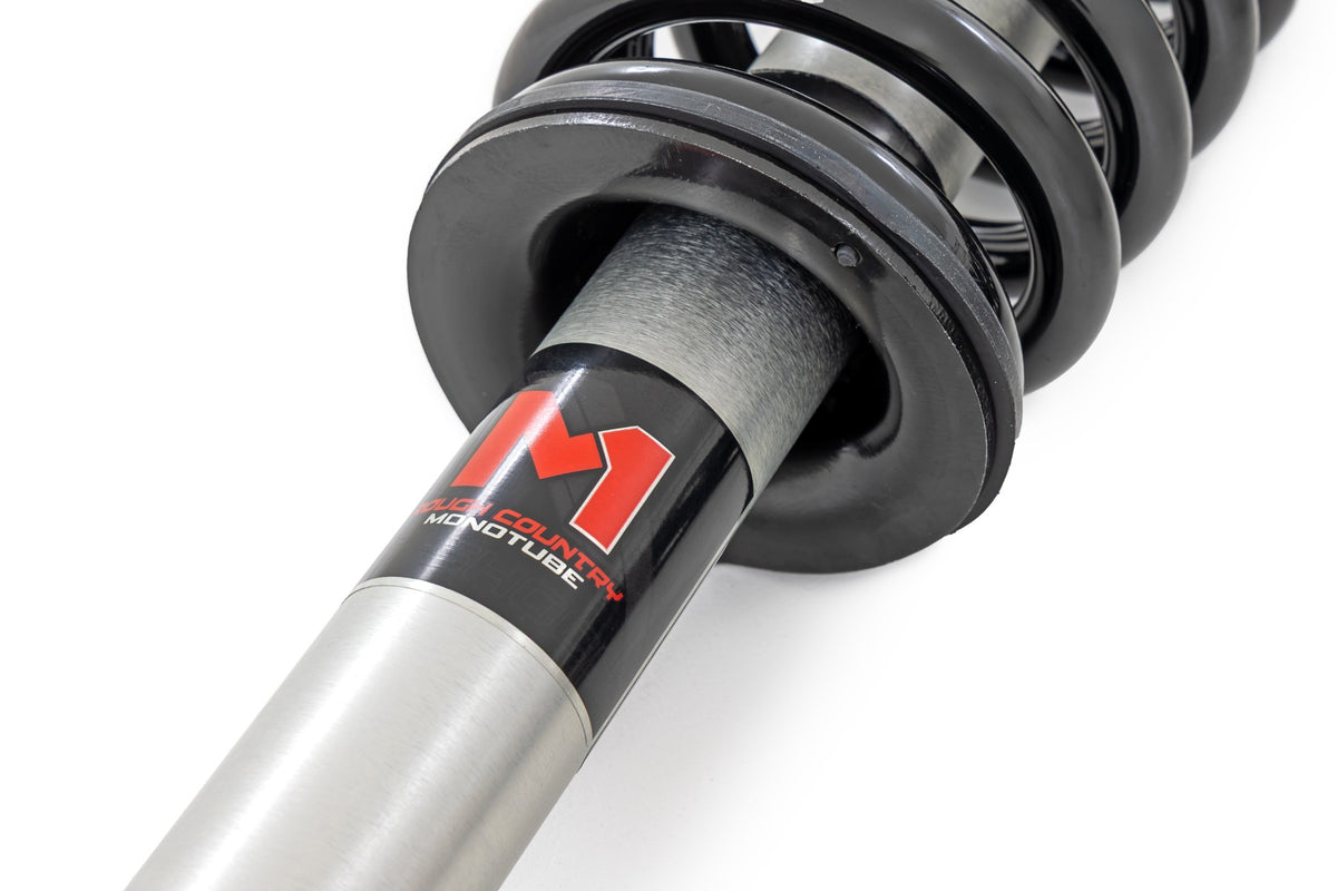 Rough Country M1 Adjustable Leveling Struts | Monotube | 0-2" | Toyota Tacoma 2WD (24-26)