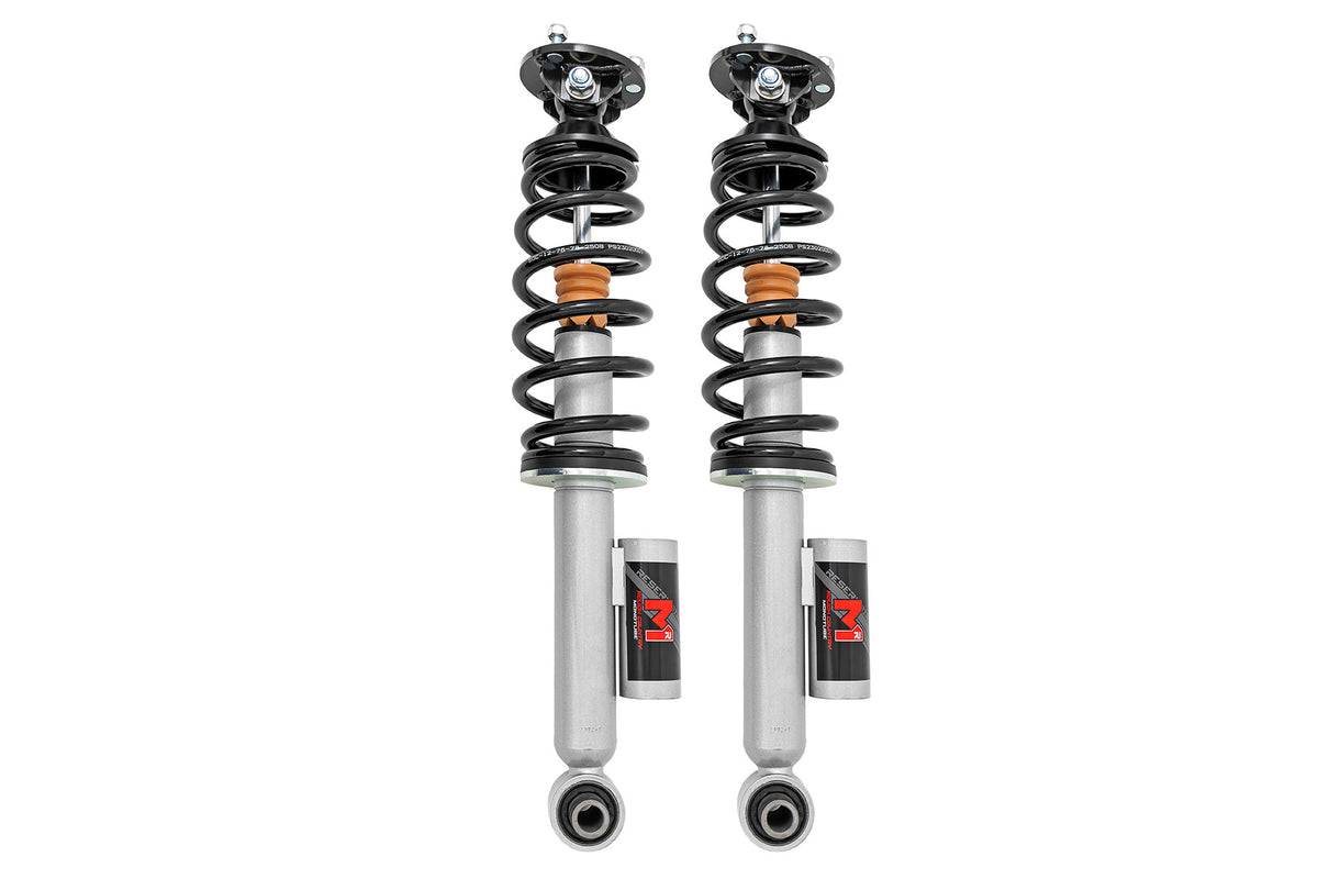 Rough Country M1R Reservoir Loaded Struts | Adjustable Height | Rear | 2 Inch | Ford Bronco (21-26)