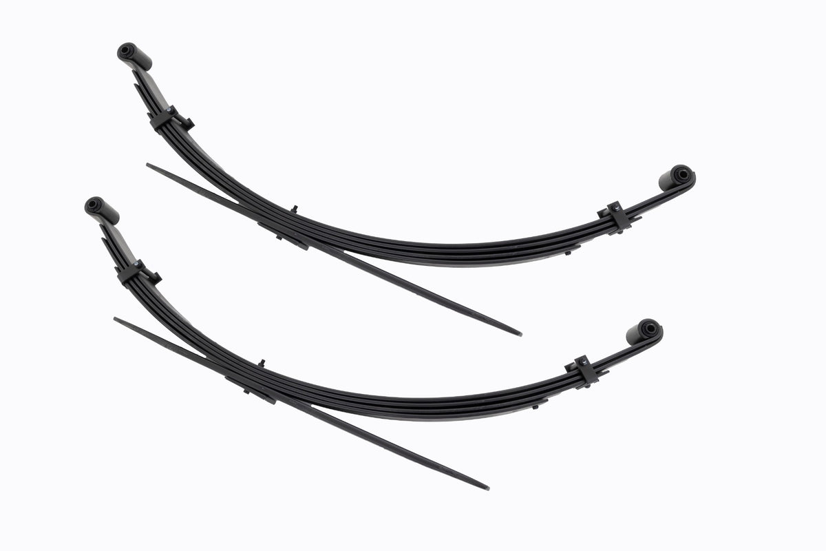 Rough Country Rear Leaf Springs | 4" Lift | Pair | Ford Bronco (78-79)/F-250 (77-79)