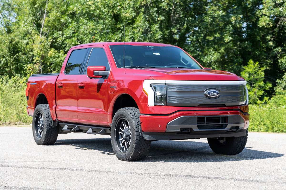 Rough Country 3 Inch Lift Kit | Forged UCA | Ford F-150 Lightning 4WD (2022-2026)
