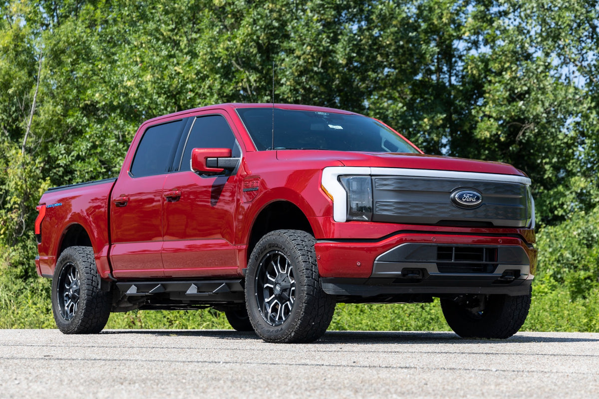 Rough Country 3 Inch Lift Kit | Forged UCA | Ford F-150 Lightning 4WD (2022-2026)