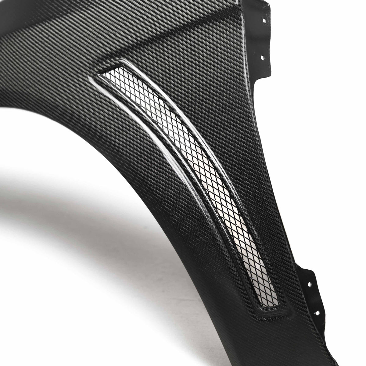 Seibon Carbon Fiber fenders for 2008 -2015 Mitsubishi Lancer EVO X (10mm Wider)