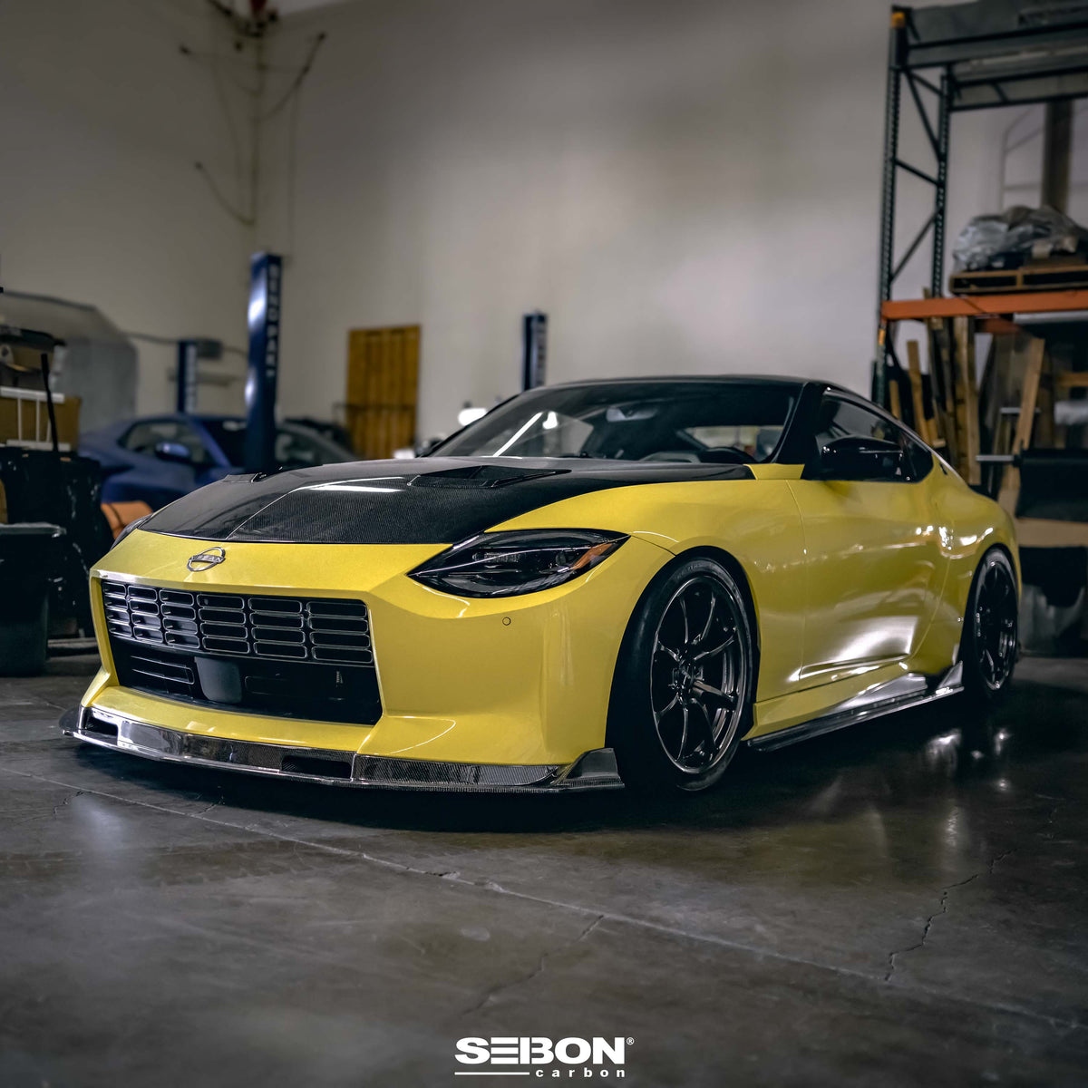 Seibon MB-Style Carbon Fiber Front Lip for 2023-2026 Nissan Z