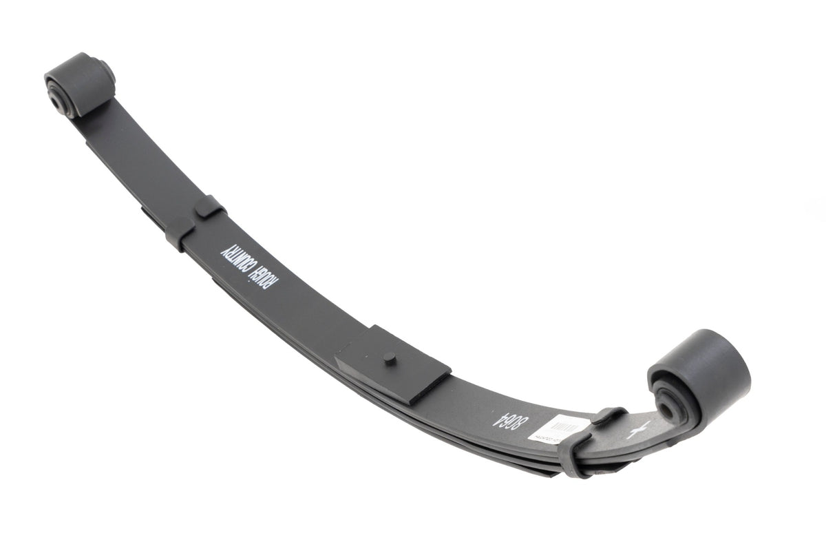 Rough Country Rear Leaf Springs | Military Wrap | 4" Lift| Pair | Jeep Wrangler YJ (87-95)