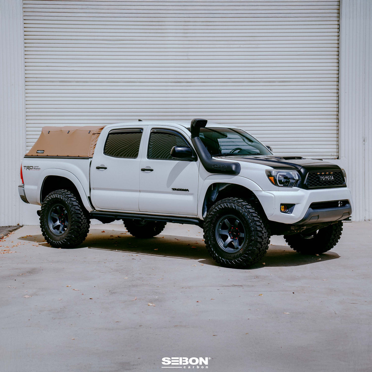 Seibon TS-Style Carbon Fiber Hood for 2012-2015 Toyota Tacoma