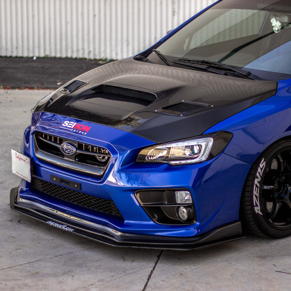 Seibon CS-Style Carbon Fiber Hood for 2015-2021 Subaru WRX / STi