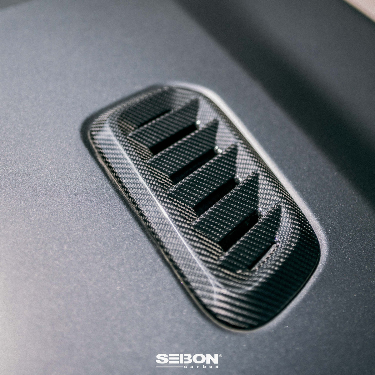 Seibon Dry Carbon Fiber Hood Vents for 2023-2026 Toyota GR Corolla - Gloss