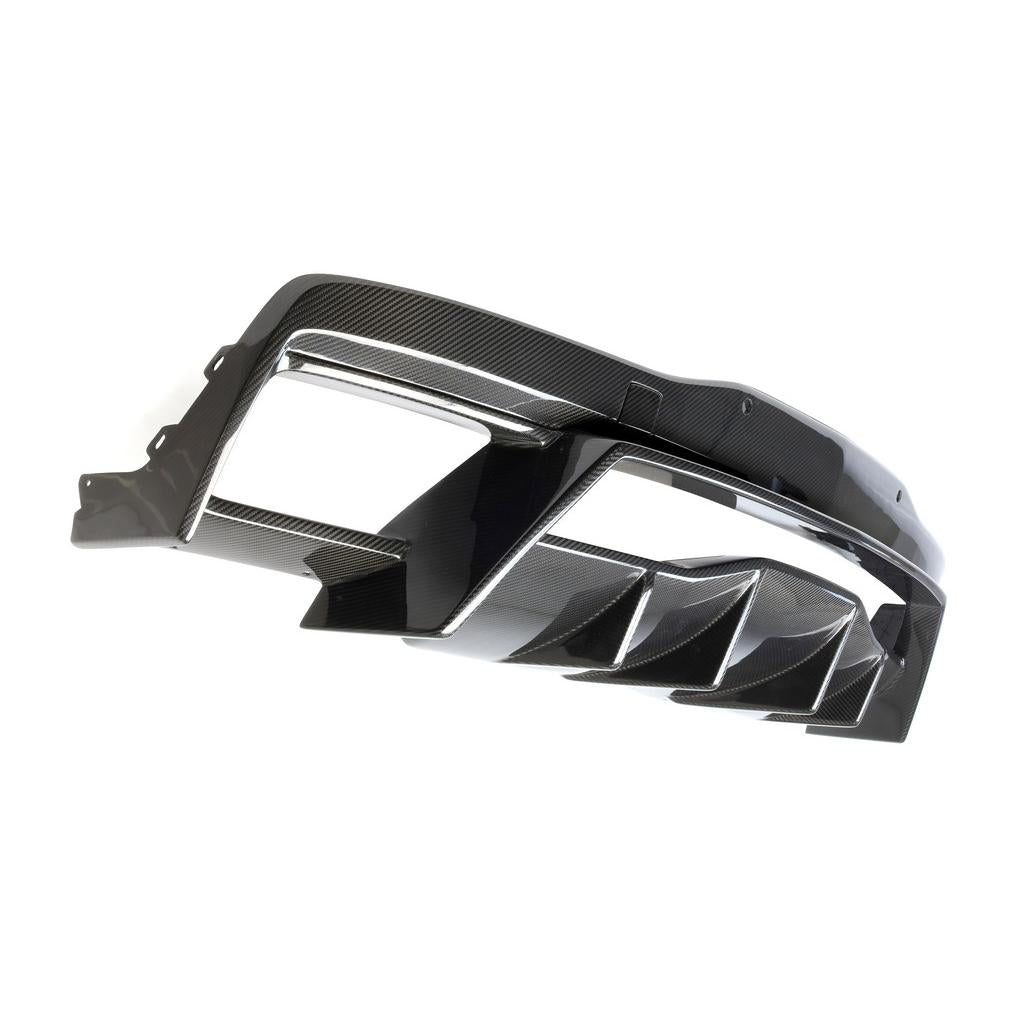Carbon Fiber Rear Diffuser-Chevrolet Corvette C8 Stingray