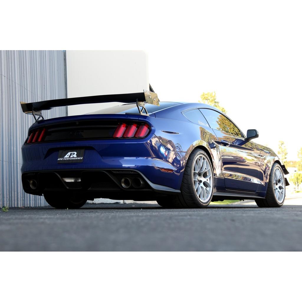 GTC-200 Carbon Fiber Adjustable Wing-2015-2017 Ford S550 Mustang Shelby GT350/GT500
