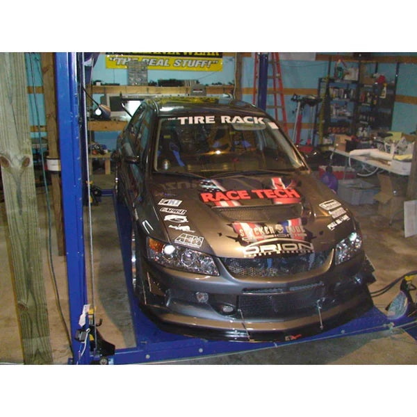 Carbon Fiber Front Wind Splitter- 2006-2007 Mitsubishi Evolution 9 with APR lip