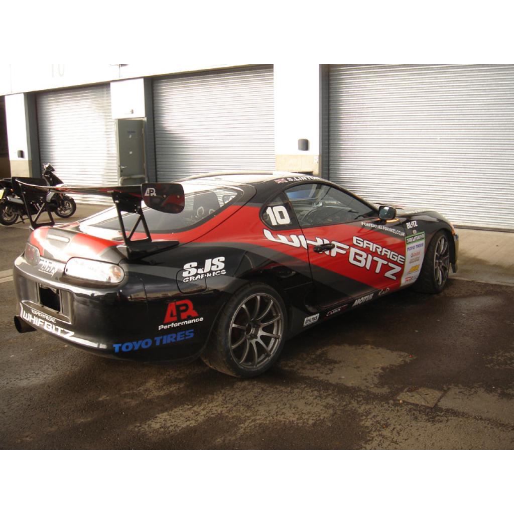 GTC-300 67" Carbon Fiber Adjustable Wing- Toyota Supra 1993-2002