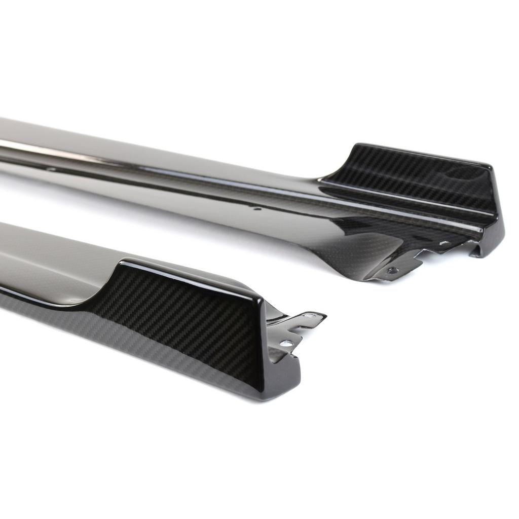 Carbon Fiber Side Rocker Extensions/ Side Skirt- 2015-2016 Porsche 981 Cayman GT4
