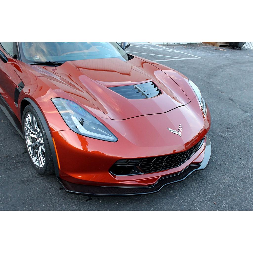 Carbon Fiber Front Airdam/ Lip-Chevrolet Corvette C7/ C7 Z06