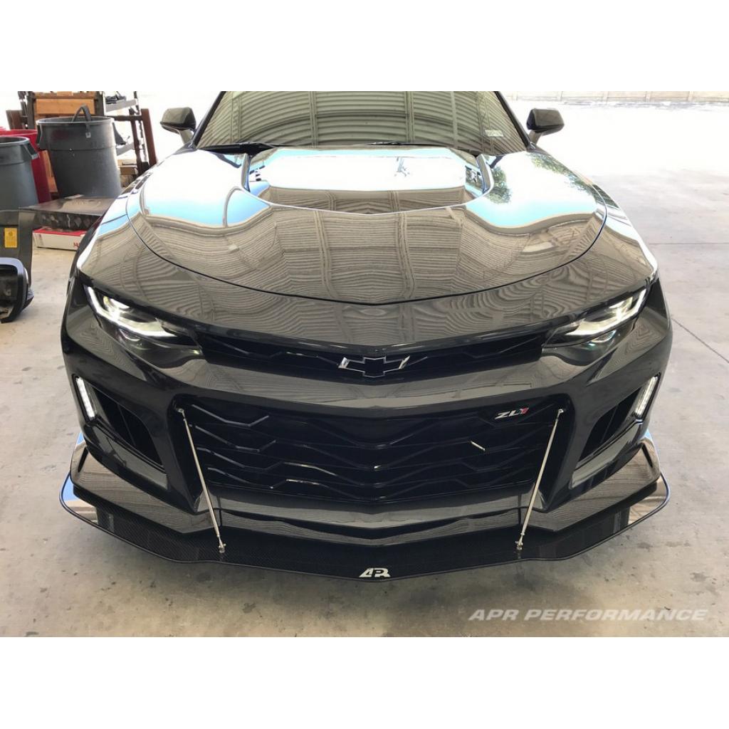 Carbon Fiber Front Wind Splitter - 2017-2024 Chevrolet Camaro ZL1