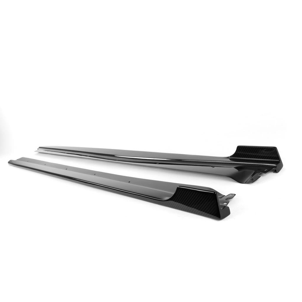 Carbon Fiber Side Rocker Extensions/ Side Skirt- 2015-2016 Porsche 981 Cayman GT4