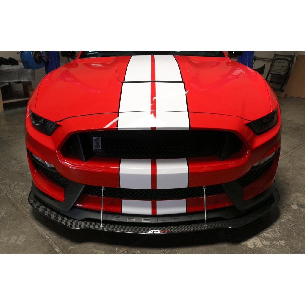 Carbon Fiber Front Wind Splitter- 2015-2023 Ford Mustang S550 Shelby GT350 / GT350R